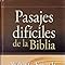 Pasajes Dificiles de la Biblia