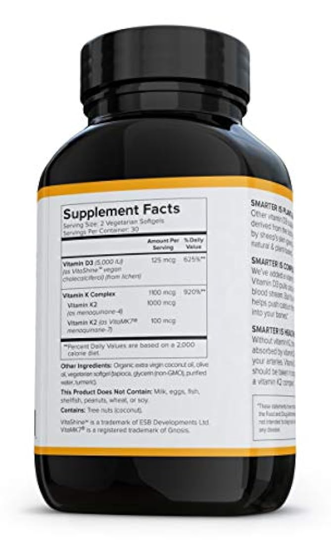 Apoyo inmunológico de vitamina D3 a base de plantas