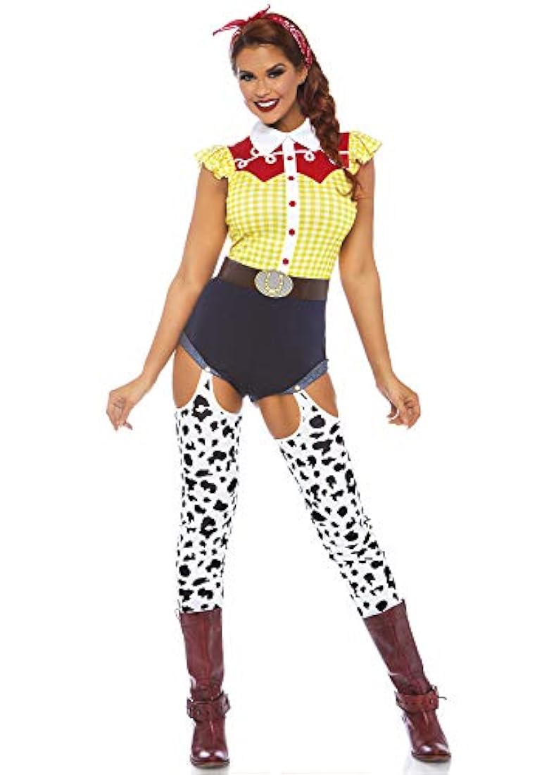 Disfraz al estilo toy story de Jessie vaquera para mujer