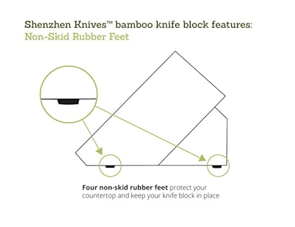 soporte universal para cuchillos de bambú Shenzhen Knives