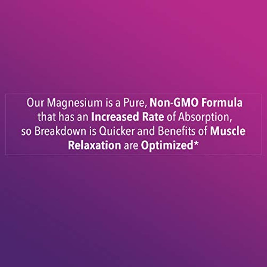 Complejo de magnesio de alta absorción 500mg