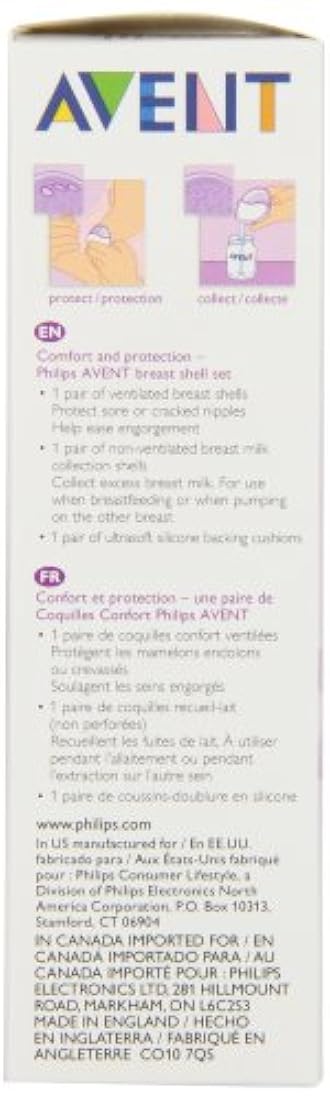 Philips AVENT Conchas protectoras de pezones, 2 count