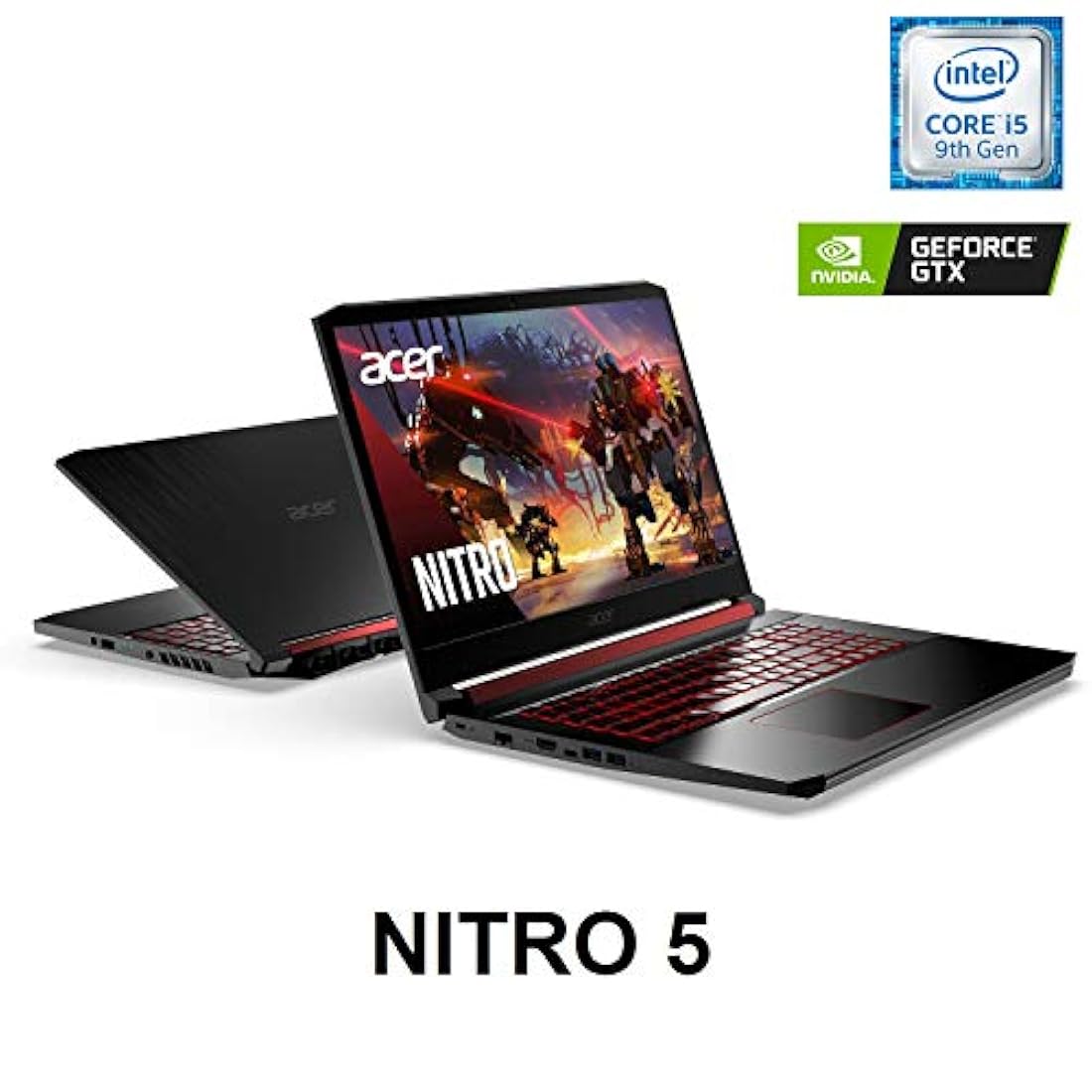 Laptop para juegos Acer Nitro 5, Intel Core i5-9300H de 9.a