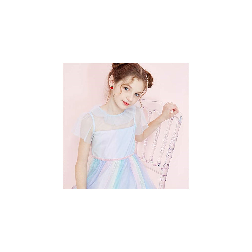 Aretes de acero hipoalergénicos coloridos 100 pares