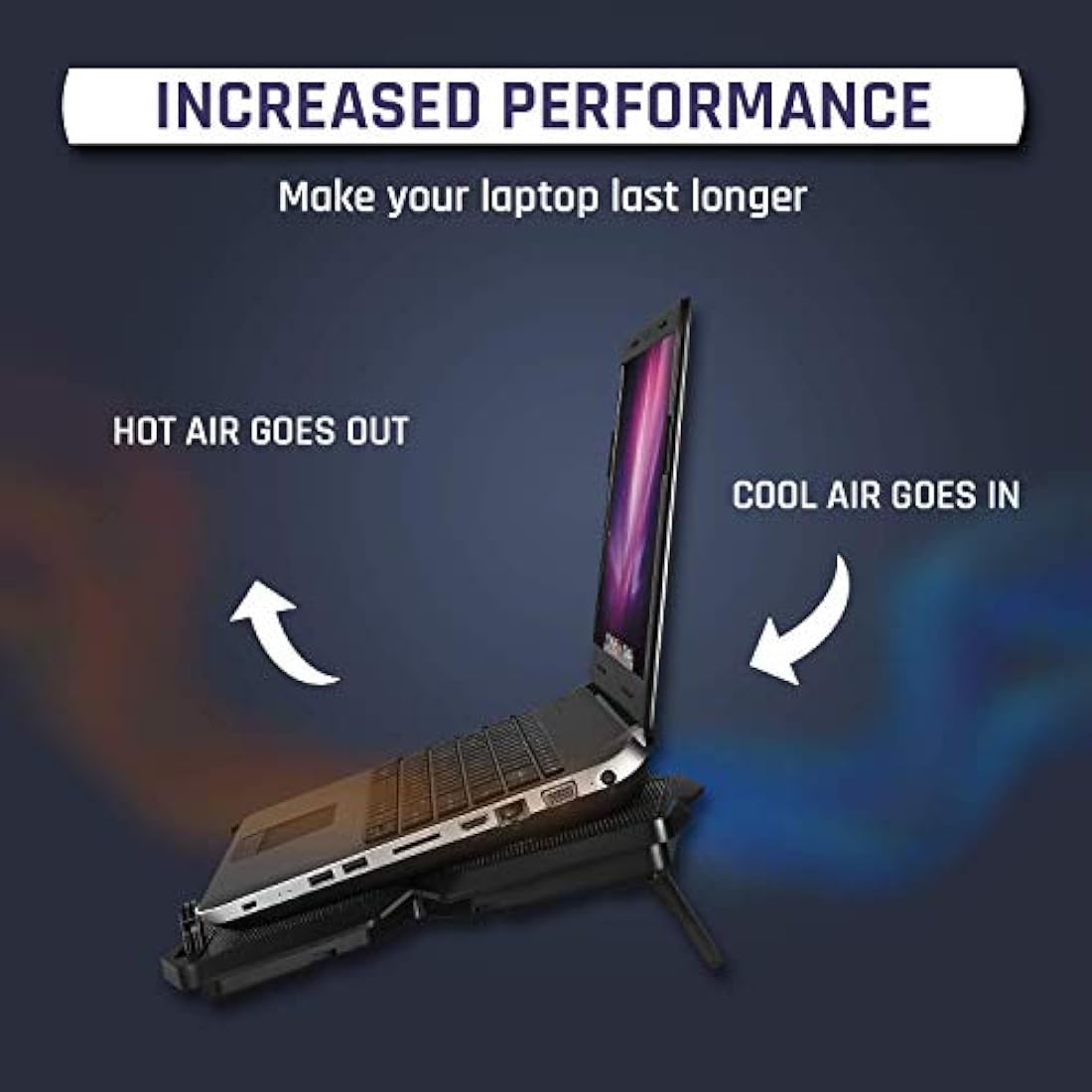 Almohadilla de refrigeración para portátil