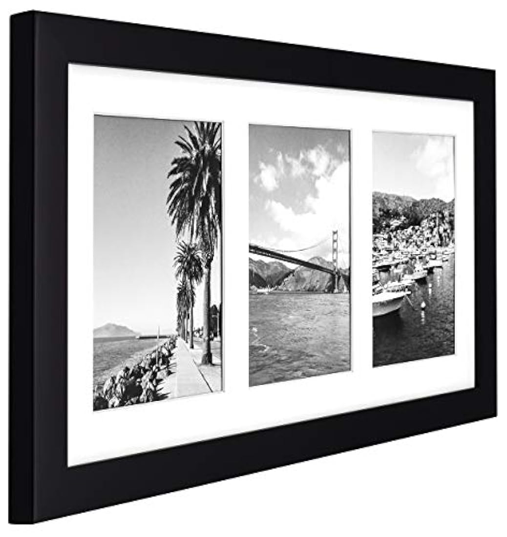 Esterilla para tres fotos de 5 x 7