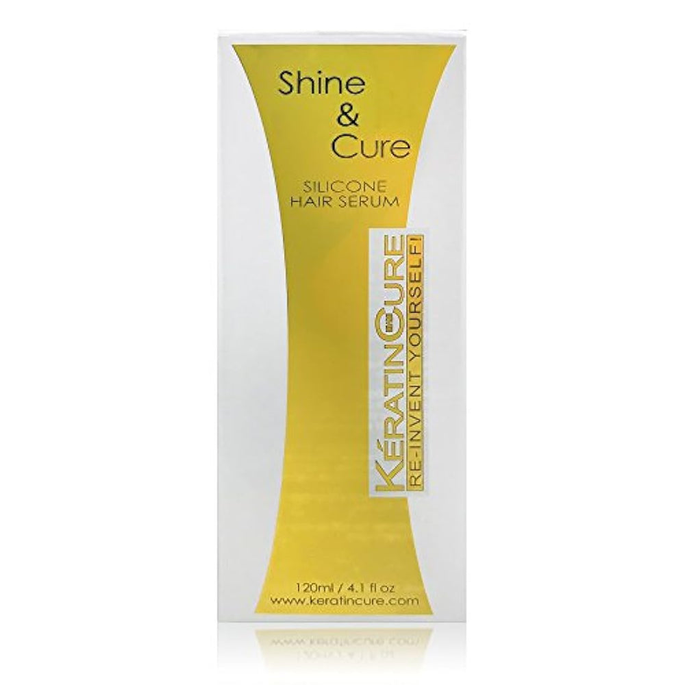 Queratina Cura Shine & Cura Sin encrespado de silicona