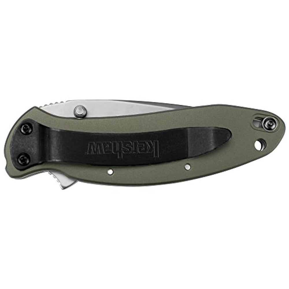 Cuchillo de bolsillo Kershaw Scallion hoja plegable
