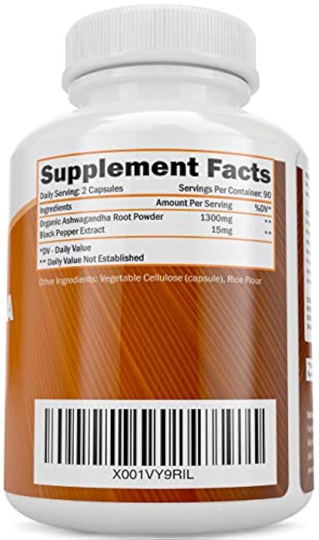 Suplemento Purely Holistic Ashwagandha