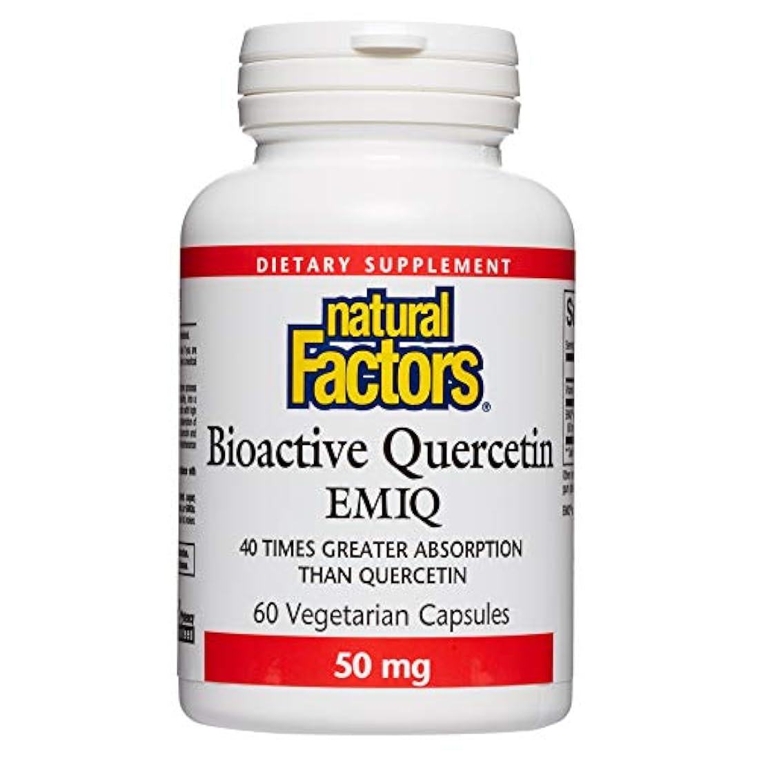 Quercetina bioactiva 60 cápsulas vegetarianas, 1381, 1
