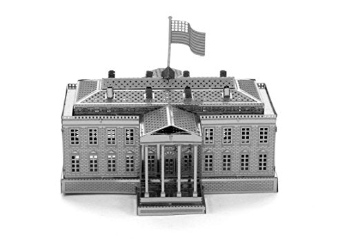 Fascinaciones Metal Earth White House 3D Modelo de metal Kit