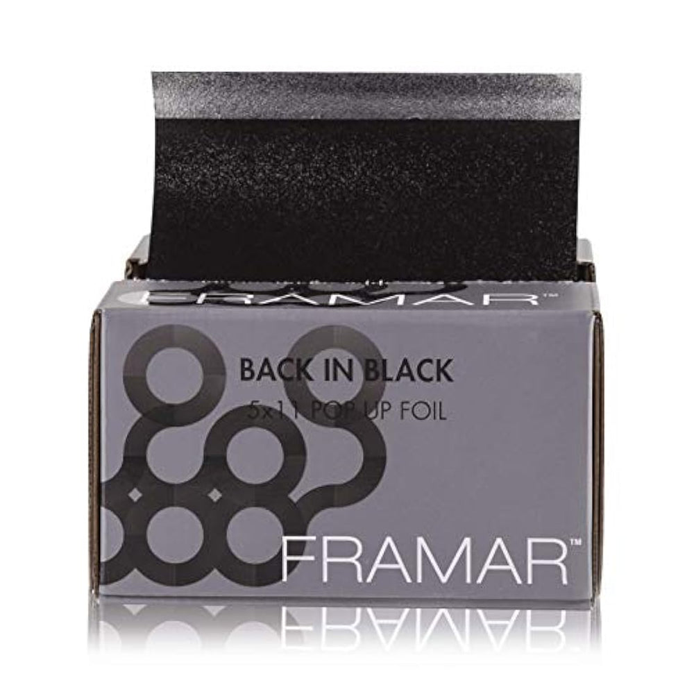 Framar Back In Black Pop Up -Lámina para colorear el cabello