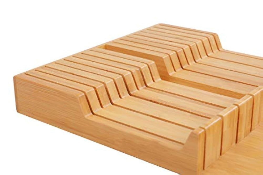 Utoplike - Organizador de cuchillos en cajón de bambú