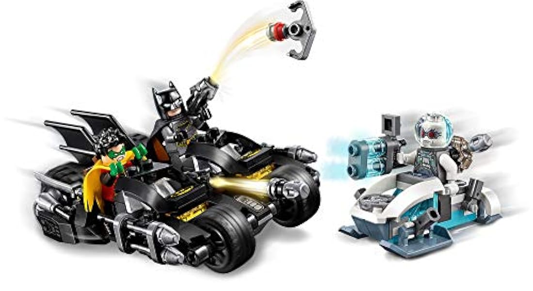 LEGO DC Batman Mr. Freeze Batcycle Batalla 76118 Kit de cons
