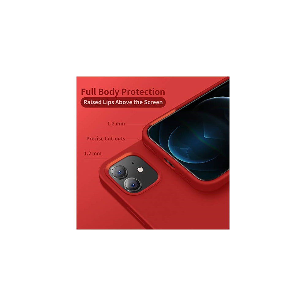 Fundas y Estuches para iPhone 12 y iPhone 12 Pro Rojo