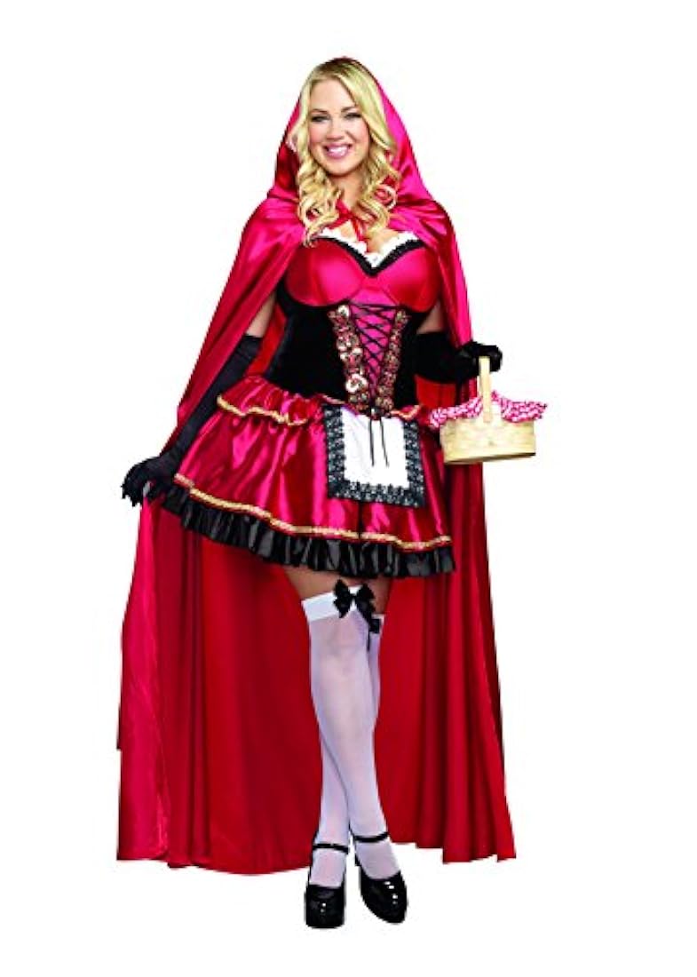 Disfraz de Caperucita Roja, talla grande