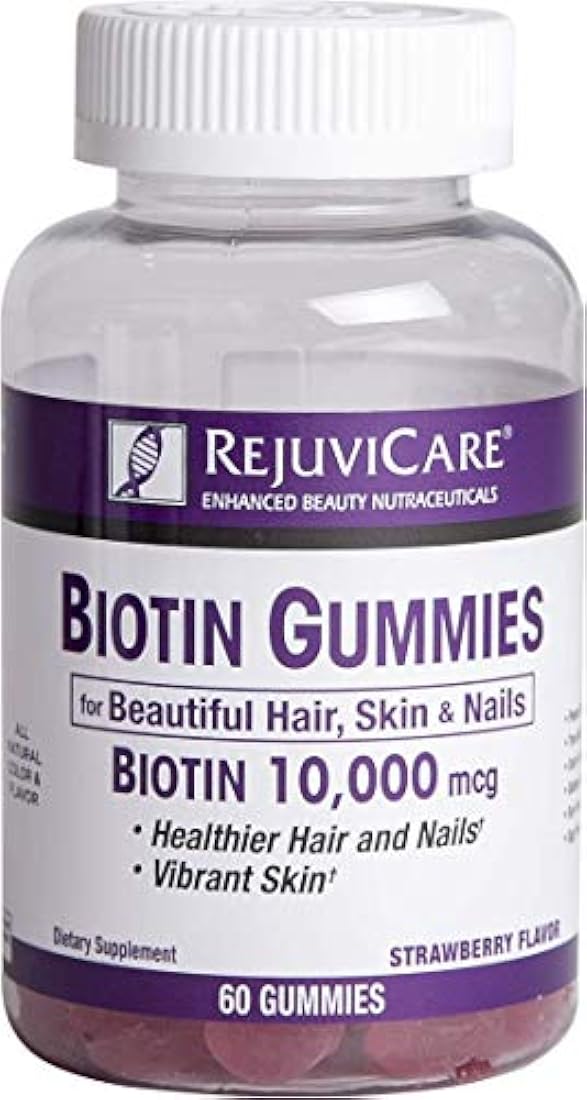Gomitas de biotina RejuviCare, N8241, Un solo color, 1