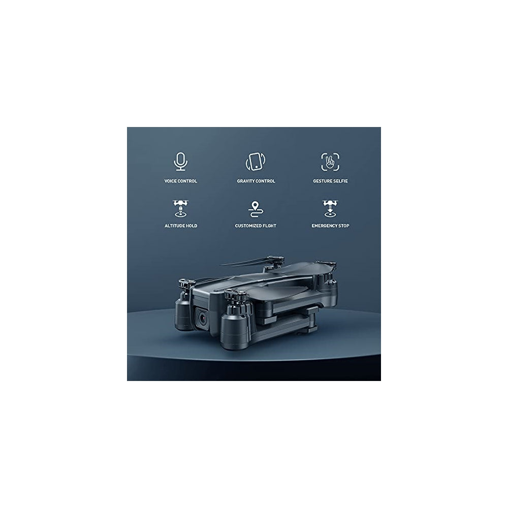 Drones plegable con cámara WiFi 1080P para adultos y niños