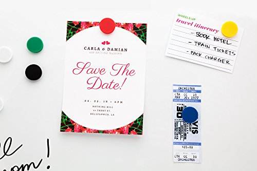 Imanes redondos para nevera, en forma de botón, pequeños