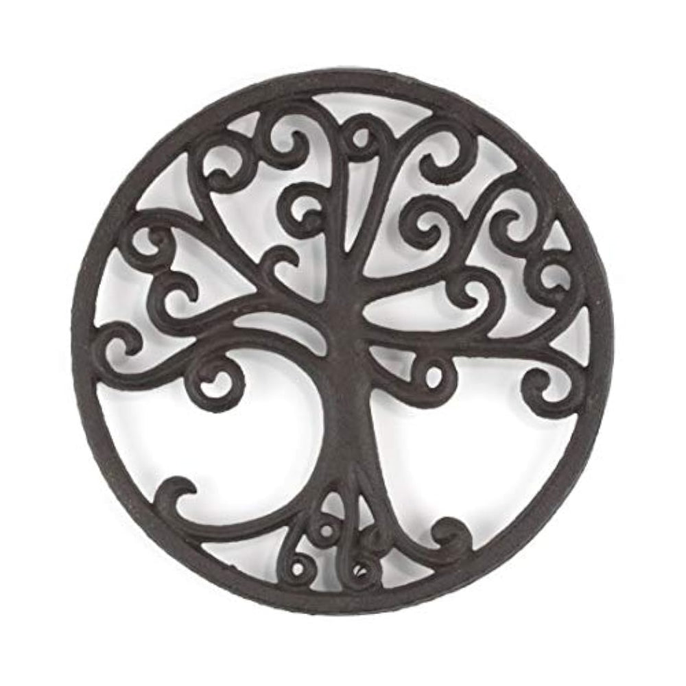 Base para platos calientes, diseño del árbol de la vida