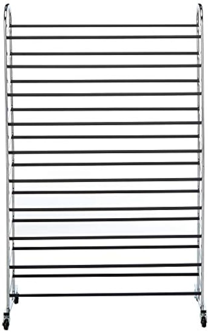 Zapatero con ruedas con ruedas de bloqueo