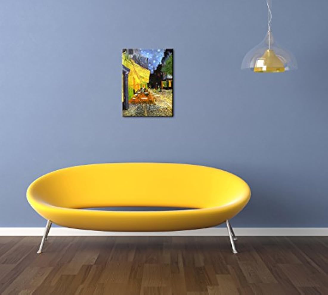 cuadro Terraza de café por la noche, de Vincent Van Gogh.