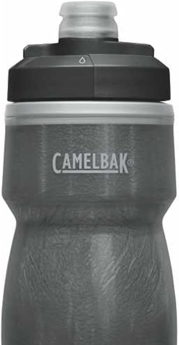 CamelBak Podium Chill - Botella de agua térmica para bicicleta, 21 onzas, color negro