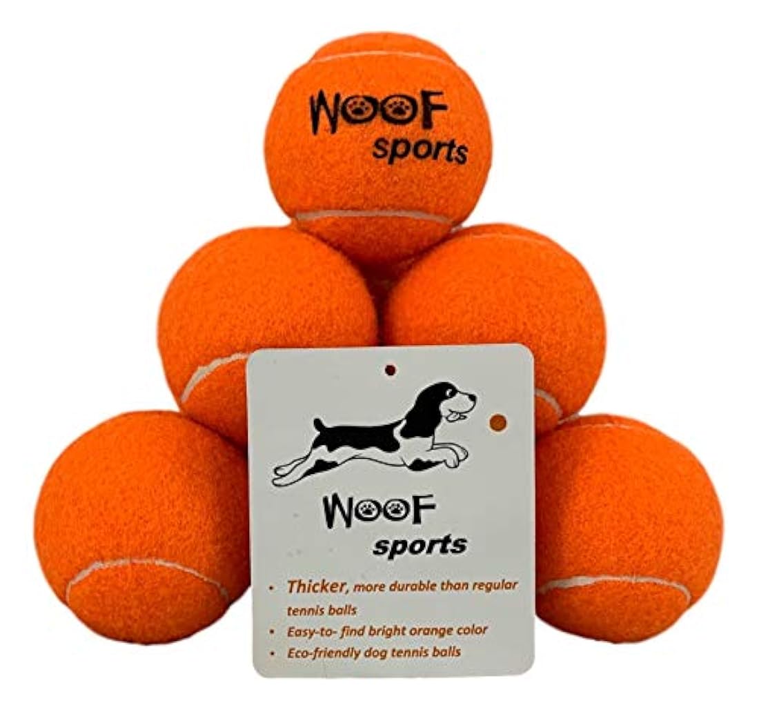 Woof Sports - pelotas de tenis para cachorros 12 Bolas