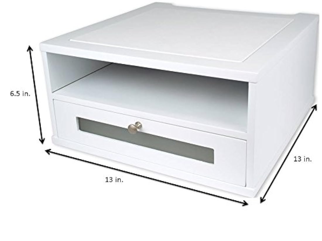 elevador de monitor de madera