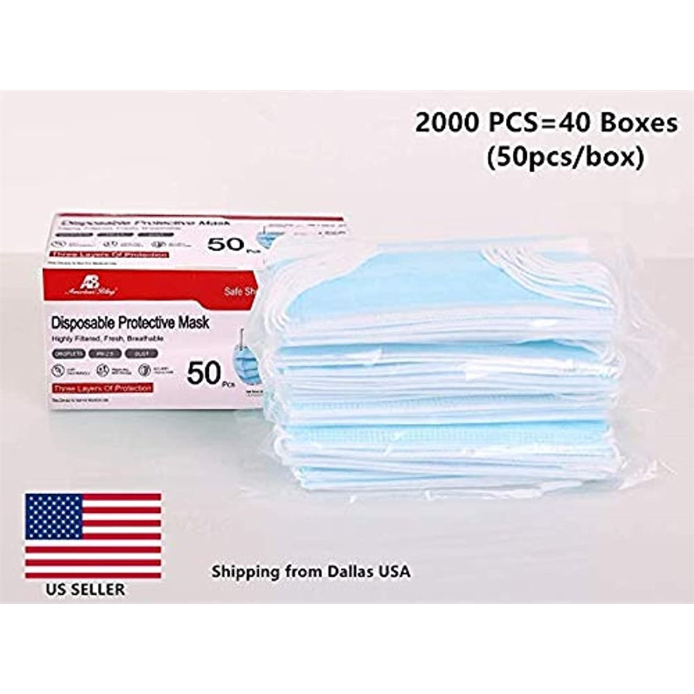 Mascarillas desechables de protección SERENELIFE SL3PLY2000