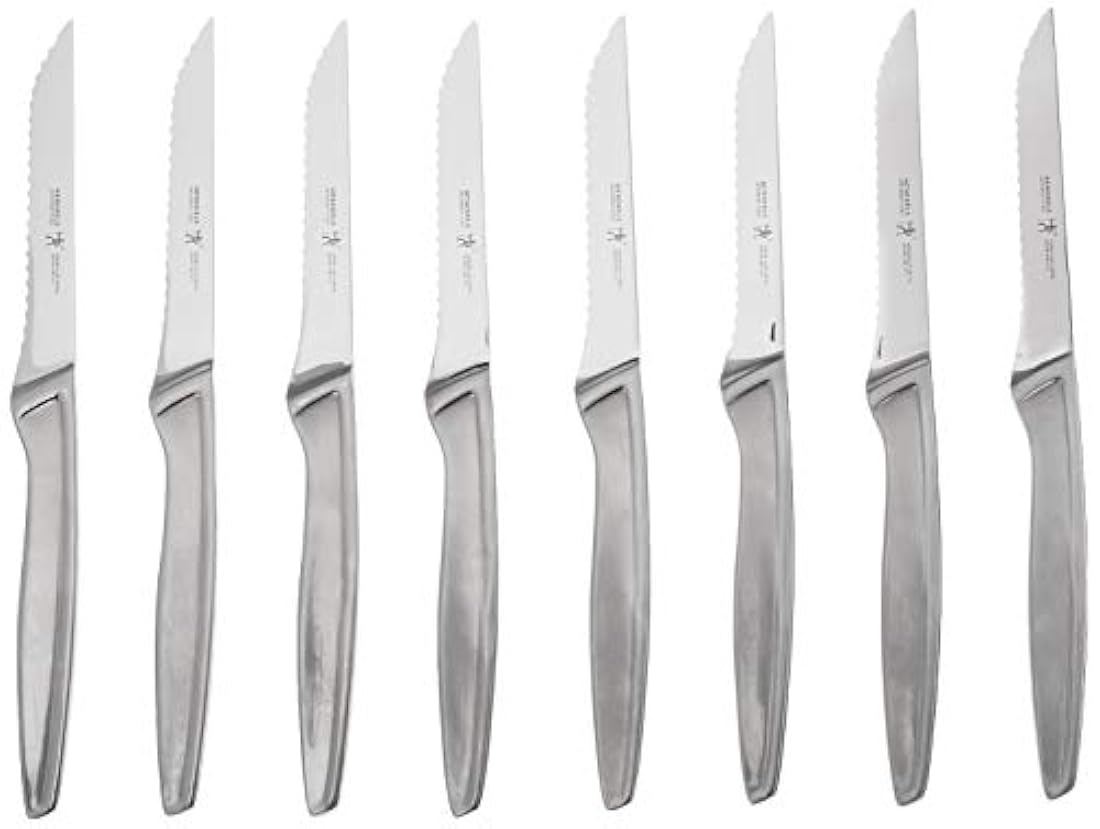 Juego de 8 cuchillos para filete de acero inoxidable