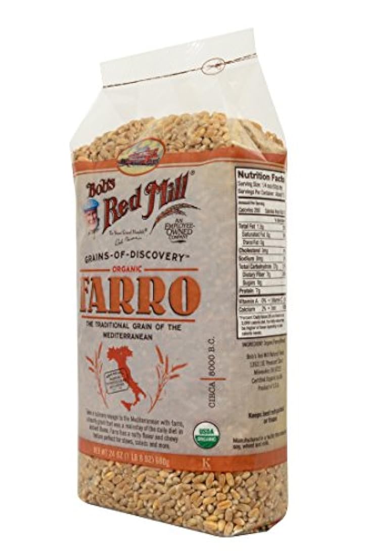 Granos de Farro orgánicos