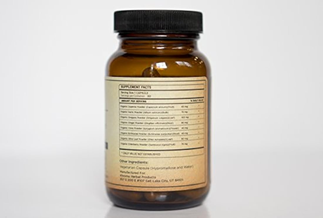 Amplificador de inmunidad, orgánico hierbas