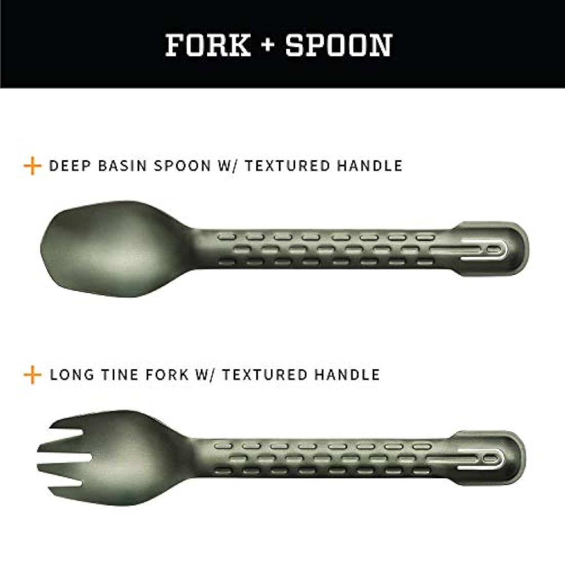 Herramienta de cocina para campamentos, color verde