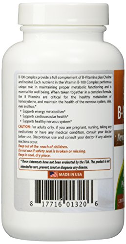 120 Tabletas complejo b