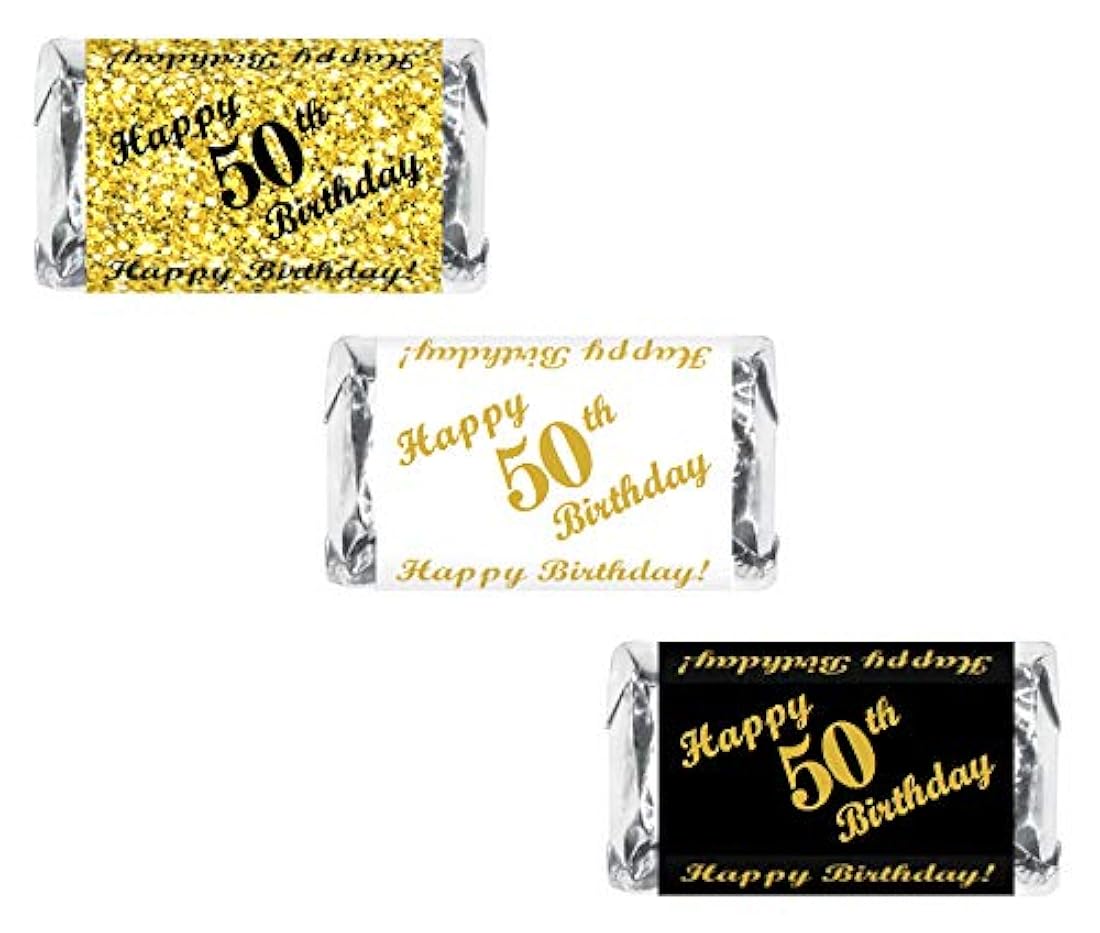 RokAPary - Papel de regalo para caramelos, diseño de 50º