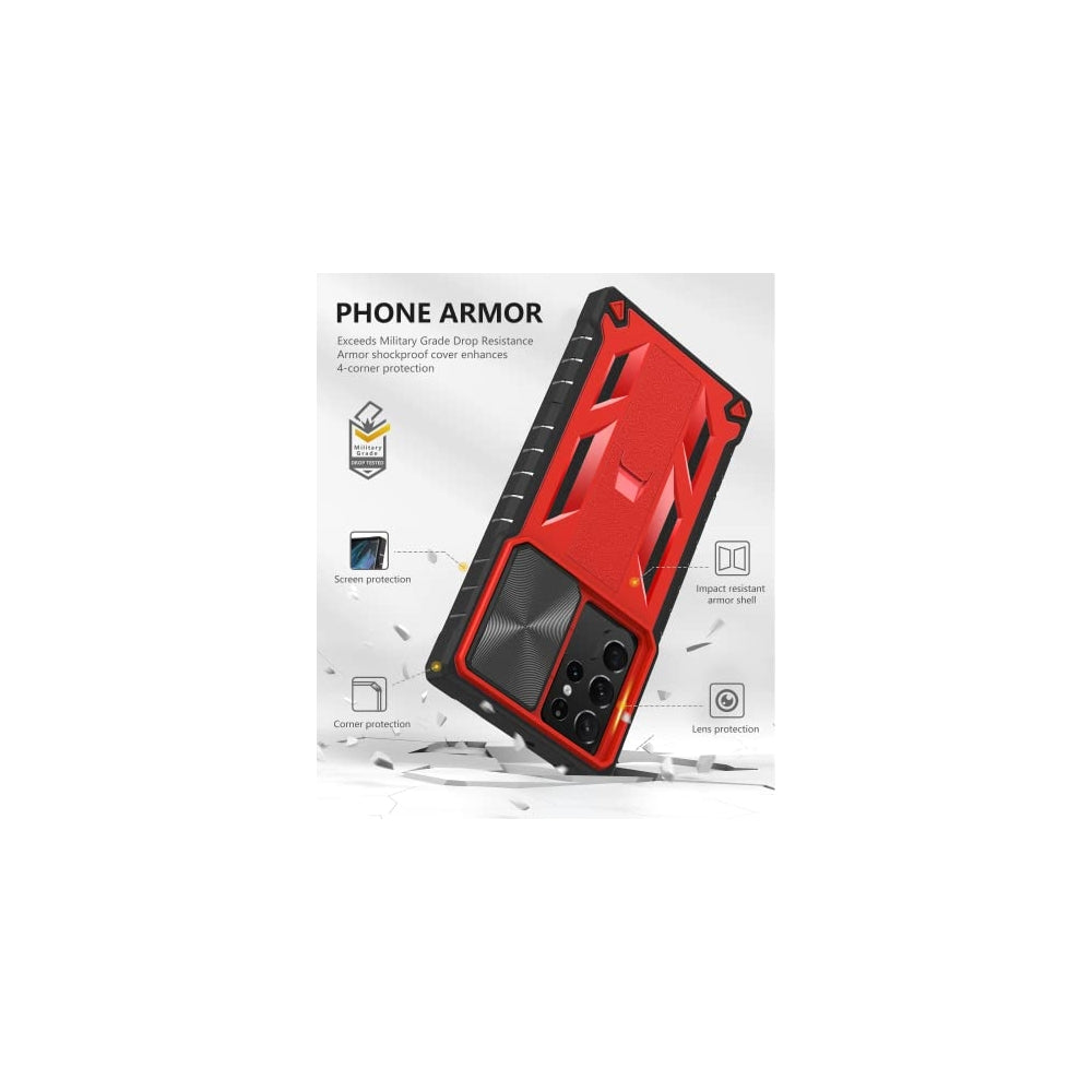 Fundas y Estuches para Samsung Galaxy S22 Ultra Rojo