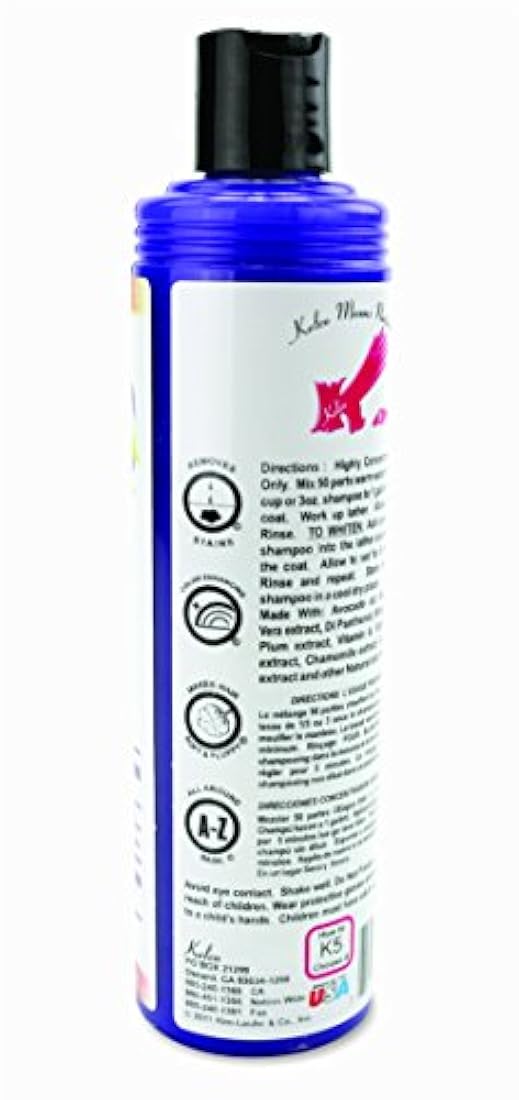 Champú Kelco 50: 1 Ciruela Color Blanco