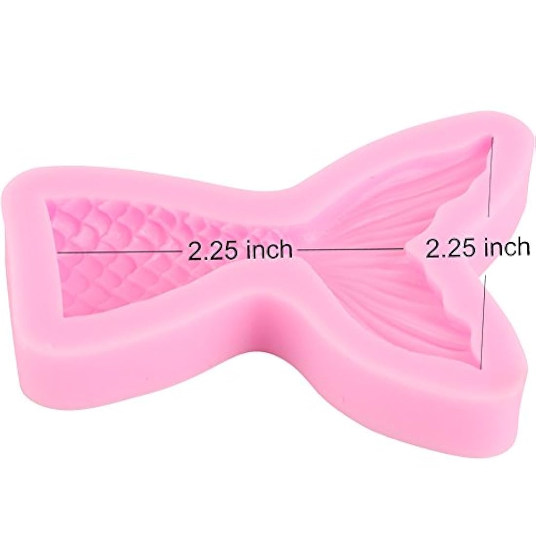 ScivoKaval - Molde de silicona con forma de cola de sirena