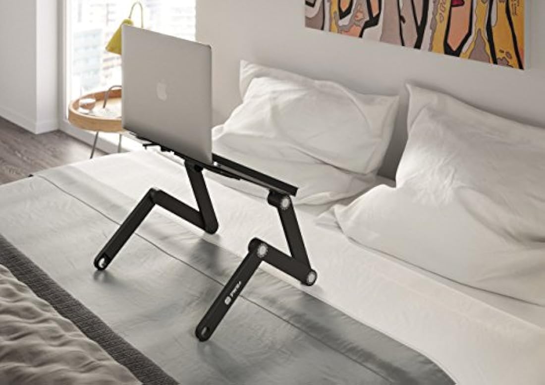 Mesa de soporte portátil para laptop + almohadilla ratón