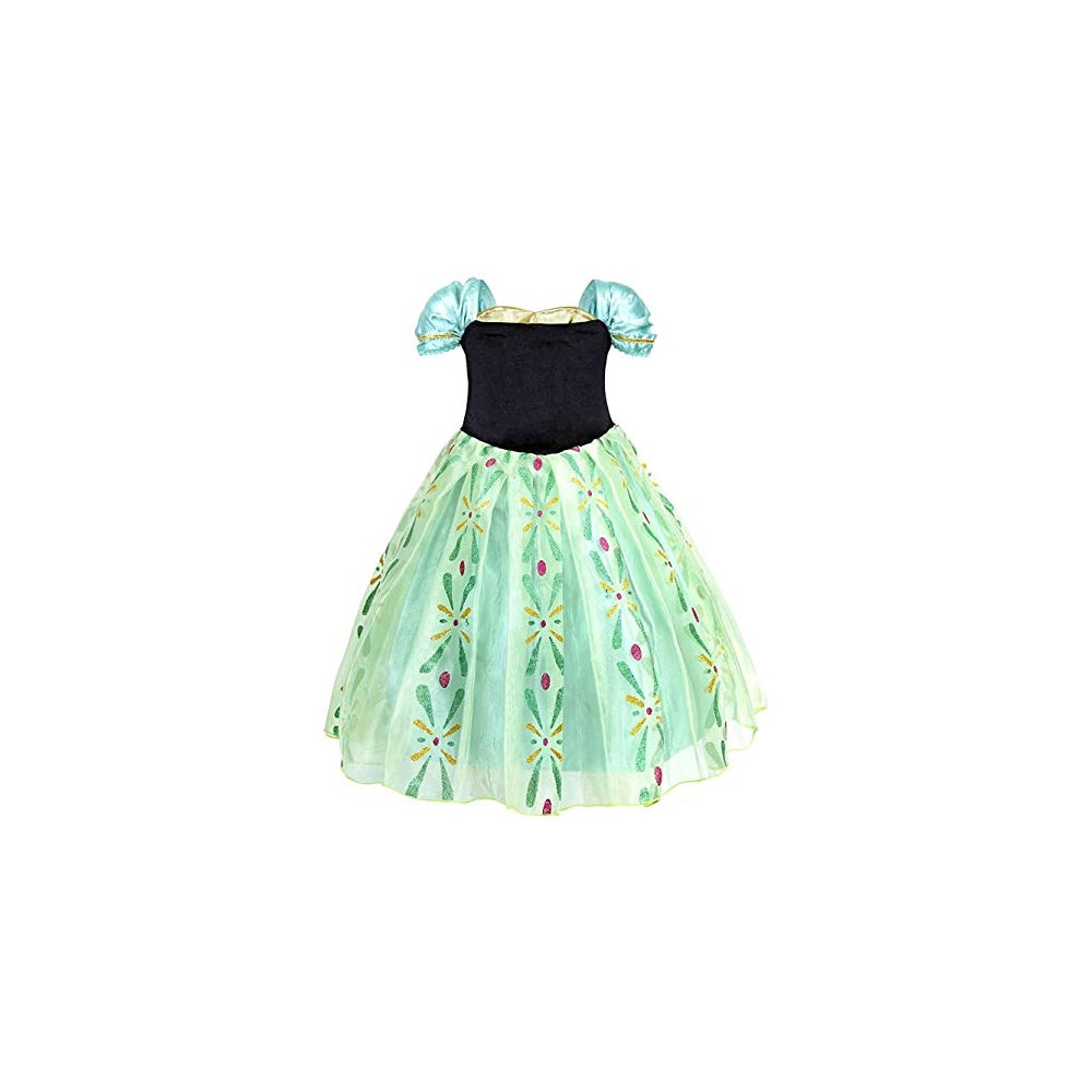 Disfraces de princesa para niñas verdes talla 2 a 3T