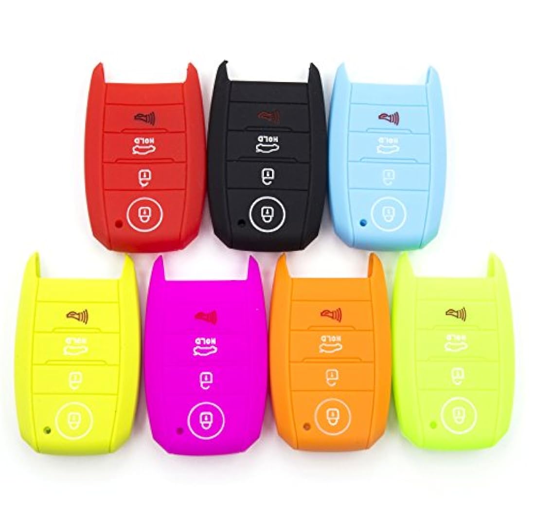 COREA LUZ Funda de silicona para llavero