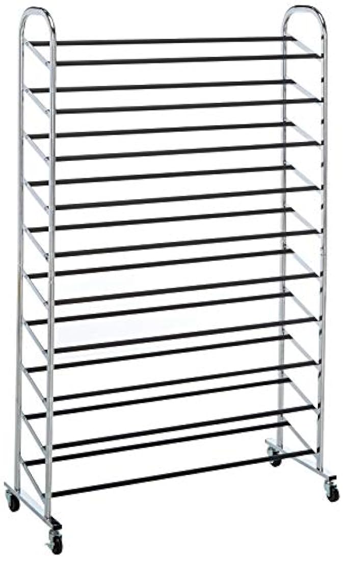 Zapatero con ruedas con ruedas de bloqueo