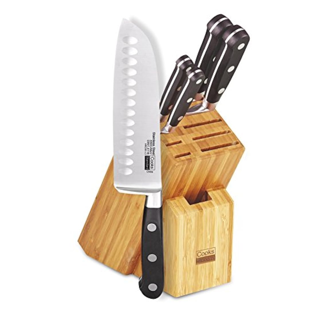 Cooks - Cuchillo de cocina de acero inoxidable