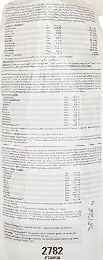 HILL'S PRESCRIPTION DIET - Cuidado urinario para gato