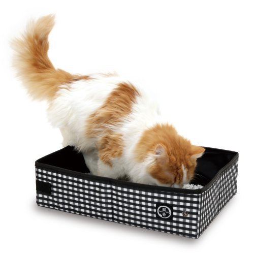 Caja de arena para gatos portátil