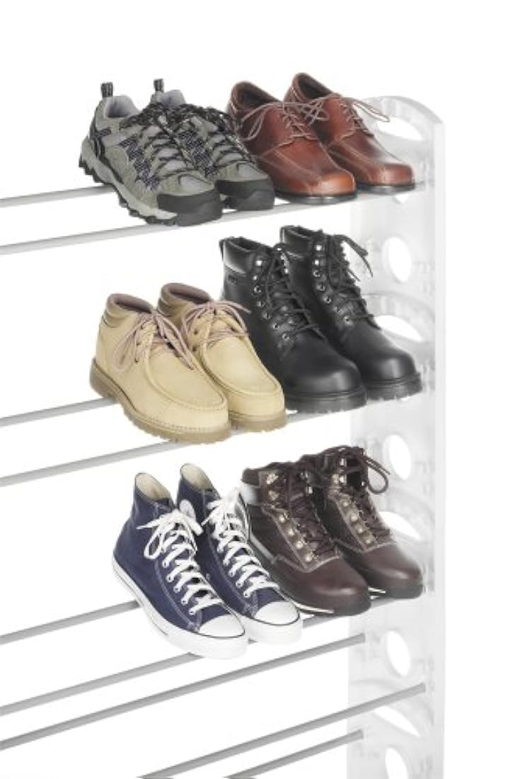 torre para zapatos de diez piso