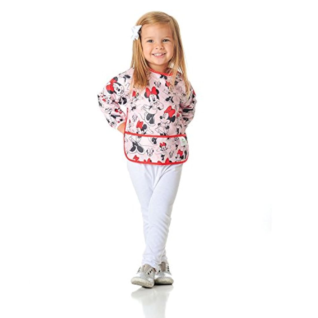 Babero con mangas impermeables, 6 a 24 meses Minnie