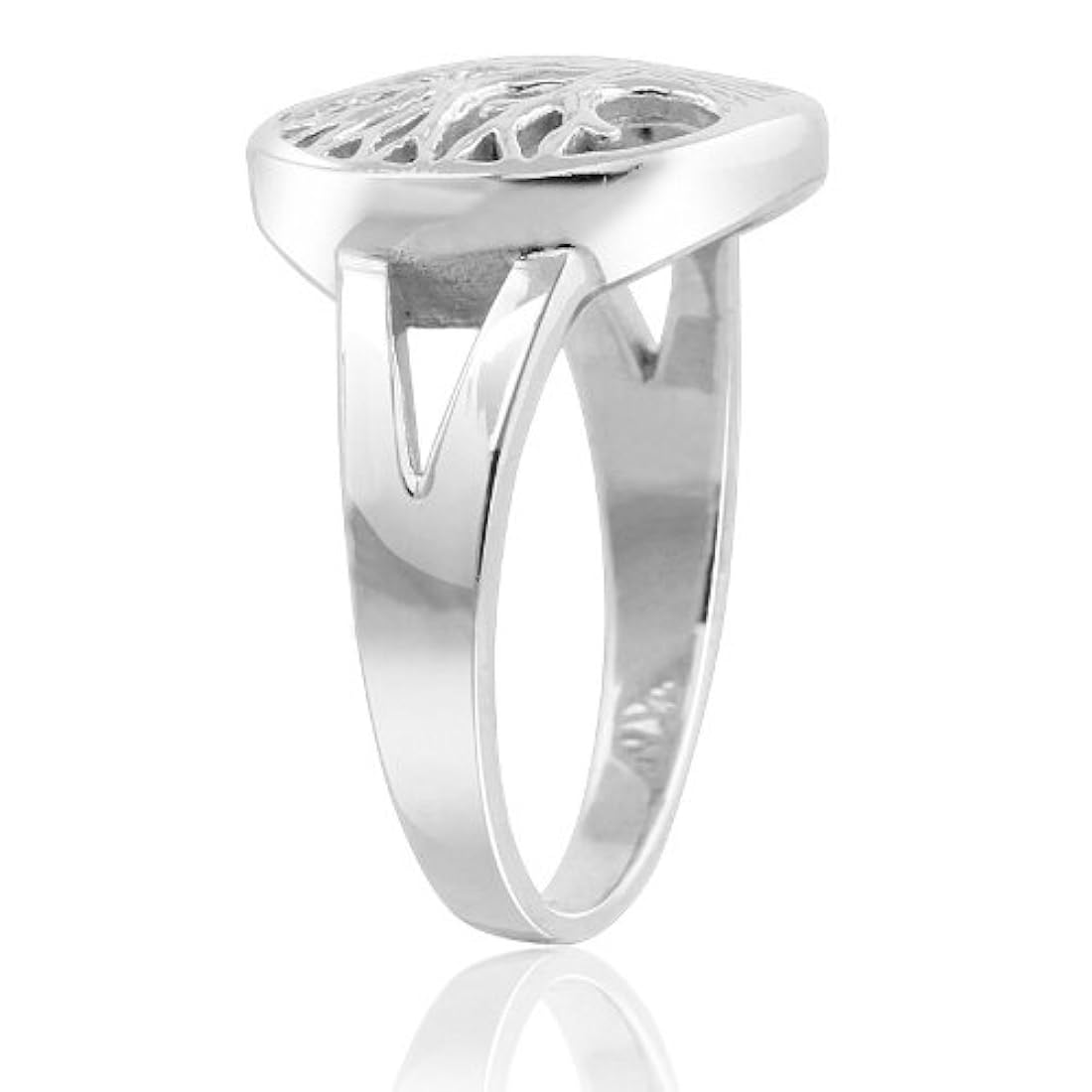 Mimi Anillo de plata de ley 925, diseño de árbol de la vida