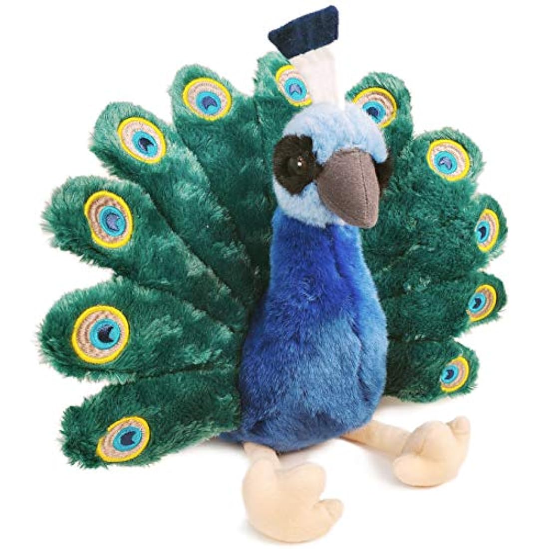 Peluche de pavo real 10 pulgadas